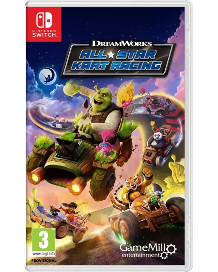 SWITCH DREAMWORKS ALL-STAR KART RACING   SWT830142 NINTENDO SWITCH ...
