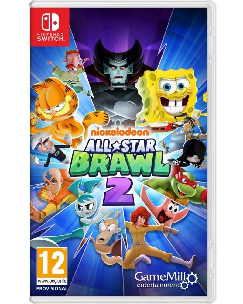SWITCH NICKELODEON ALL-STAR BRAWL 2  Version dématérialisée. SWT830...