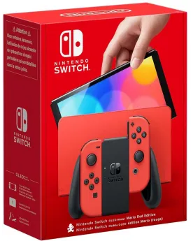 SWITCH CONSOLE OLED ED ROUGE   SWT10011772 NINTENDO SWITCH Âge Mini...