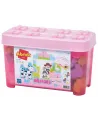 MAXI ABRICK BARIL ROSE ANIMAUX FERME 50P  Le baril contient 50 briq...