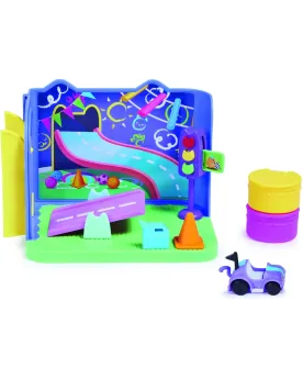 GABBY'S DOLLHOUSE SALLE DE JEUX Ce playset se connecte d'ailleurs a...