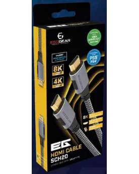 PS5 CABLE HDMI 2.1 2M UHD AVEC ETHERNET  Compatible: PS5 & Xbox. Lo...