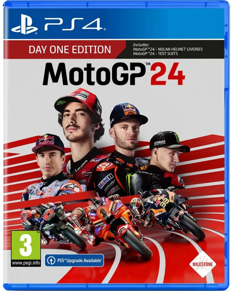 PL4 MOTOGP 24 DAY ONE ED.   PS4850870 PLAYSTATION 4 Âge Minimum: 7A...