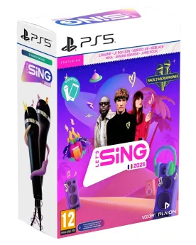 PS5 LETS SING FRANCAIS+INTER 2025+2 MIC.   PS5858230 PLAYSTATION 5 ...