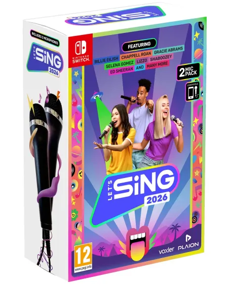 SWITCH LET'S SING 2026 VERSION INTERN.   SWT855525 NINTENDO SWITCH ...