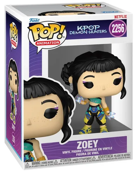 FUNKO POP 2256 K-POP DEMON HUNTER ZOEY FNK895267 FUNKO Âge Minimu... FUNKO POP 2256 K-POP DEMON HUNTER ZOEY FNK895267 FUNKO Âge Minimu...