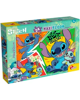 PUZZ. 24 PCES MAXIFLOOR LILO&STITCH