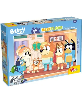PUZZ. 24 PCES MAXIFLOOR BLUEY