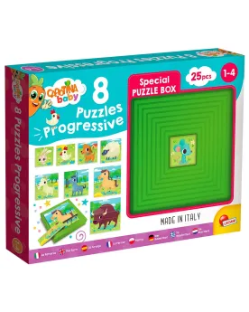CAROTINA BABY 9 PROGRESSIVE PUZZLES FERM