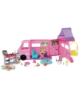 BARBIE CAMPING CAR NEW