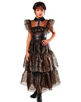 ROBE DE BAL LUXE MERCREDI ADDAMS 11/13AN  -30.00% appliqué lors de ...