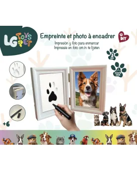 TOY PET EMPREINTE ET PHOTO A ENCADRER