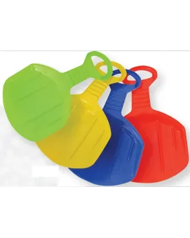 LUGE PELLE A NEIGE 4 ASS. Nous avons uniquement la jaune et la roug...