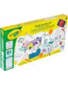 COFFRET MULTI ACTIVITES 100 PIECES  4 activités : pochoirs, coloria...