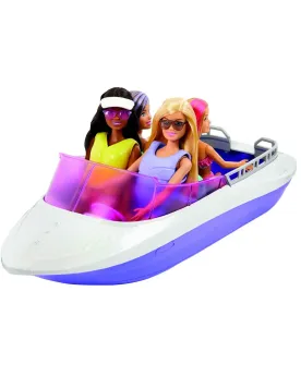 BARBIE 2 POUPEES + BATEAU + ACC. Malibu et Brooklyn sont prêtes pou...