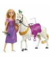 DISNEY PRINCESSES RAIPONCE + MAXIMUS  Figurine articulée aux longs ...