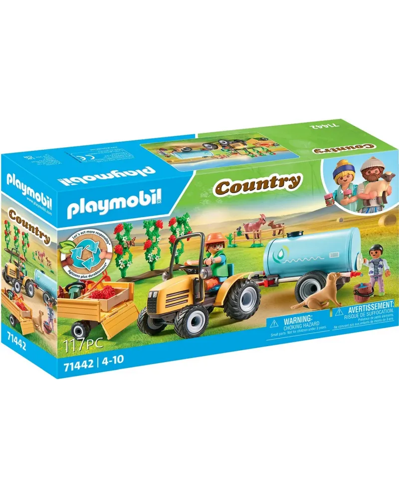 FERMIER AVEC TRACTEUR ET CITERNE   PMB71442 PLAYMOBIL Âge Minimum: ...