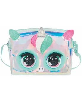 PURSE PETS LICORNE HOLLOGRAPHIQUE  Réagit au toucher, cligne des ye...