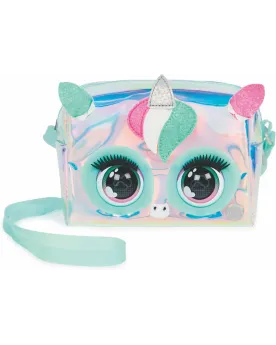 PURSE PETS LICORNE HOLLOGRAPHIQUE  Réagit au toucher, cligne des ye...