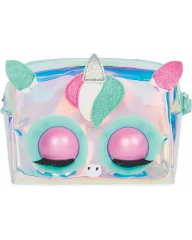PURSE PETS LICORNE HOLLOGRAPHIQUE  Réagit au toucher, cligne des ye...