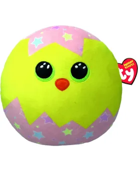 SQUISH A BOOS MEDIUM PIPPA LE POUSSIN  40 cm. Yeux glitter. Existe ...