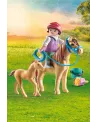 ENFANT AVEC PONEYS   PMB71498 PLAYMOBIL Âge Minimum: 4A -Âge Maximu...
