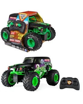 R.C. MONSTER JAM GRAVE DIGGER 1/15  1/15. Batterie rechargeable USB...