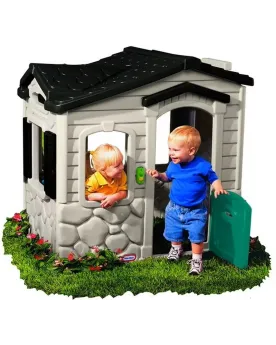 MAGIC PLAYHOUSE 158X192X118  Avec cuisine, porte, boîte aux lettres...