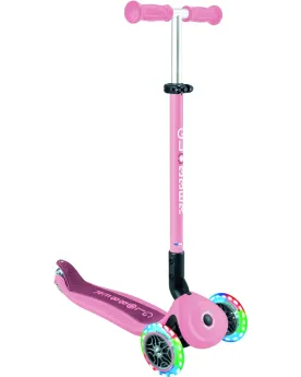 PORTEUR EVOLUTIF 3 EN 1 PINK  Scooter pliable et lumineux à 3 roues...