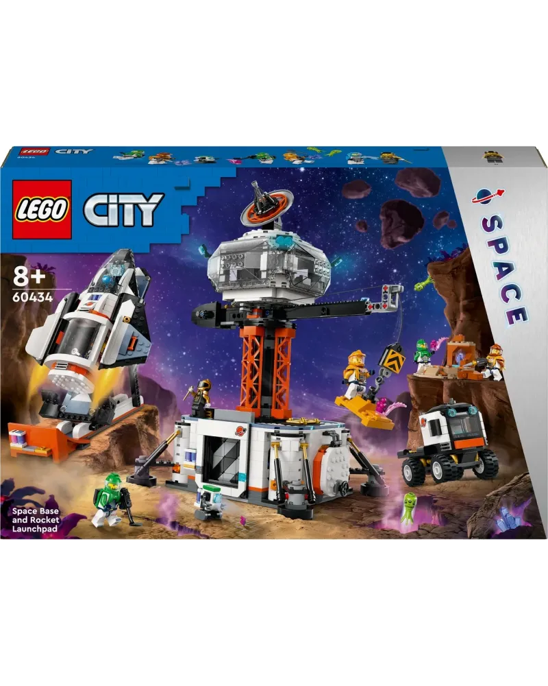 STATION SPATIALE - BASE DE LANCEMENT   LEG60434 LEGO Âge Minimum: 8...