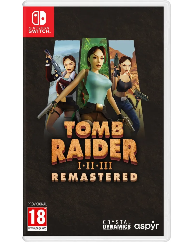 SWITCH TOMB RAIDER 1-2-3 REMASTERED   SWT560964 NINTENDO SWITCH Âge...
