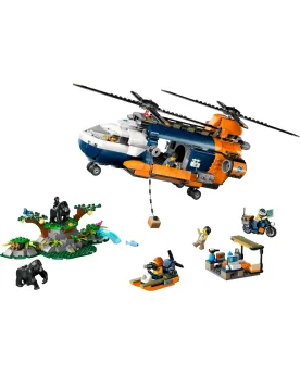 L'HELICOPTERE DE L'EXPLORATEUR DE LA JUN   LEG60437 LEGO Âge Minimu...