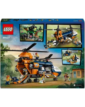 L'HELICOPTERE DE L'EXPLORATEUR DE LA JUN   LEG60437 LEGO Âge Minimu...