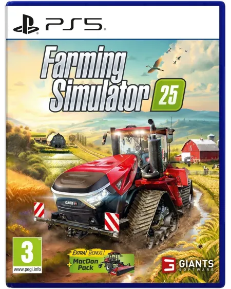 PS5 FARMING SIMULATOR 25   PS5550050 PLAYSTATION 5 Âge Minimum: 7A ...