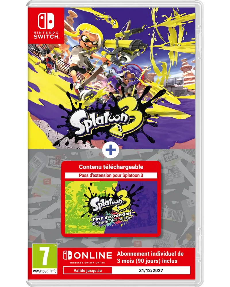 SWITCH SPLATOON 3 BUNDLE (EXT+3 MOIS)   SWT10014583 NINTENDO SWITCH...