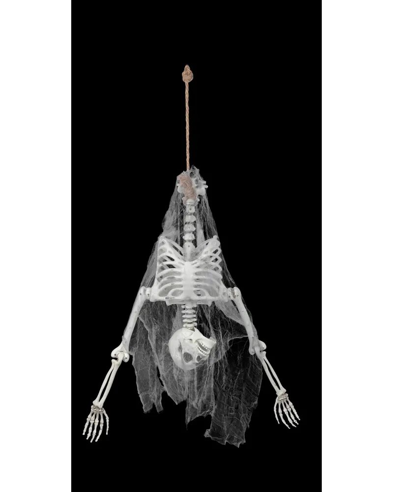 DECO SQUELETTE A L'ENVERS A SUSPENDRE  -30.00% appliqué lors de la ...