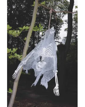 DECO SQUELETTE A L'ENVERS A SUSPENDRE  -30.00% appliqué lors de la ...