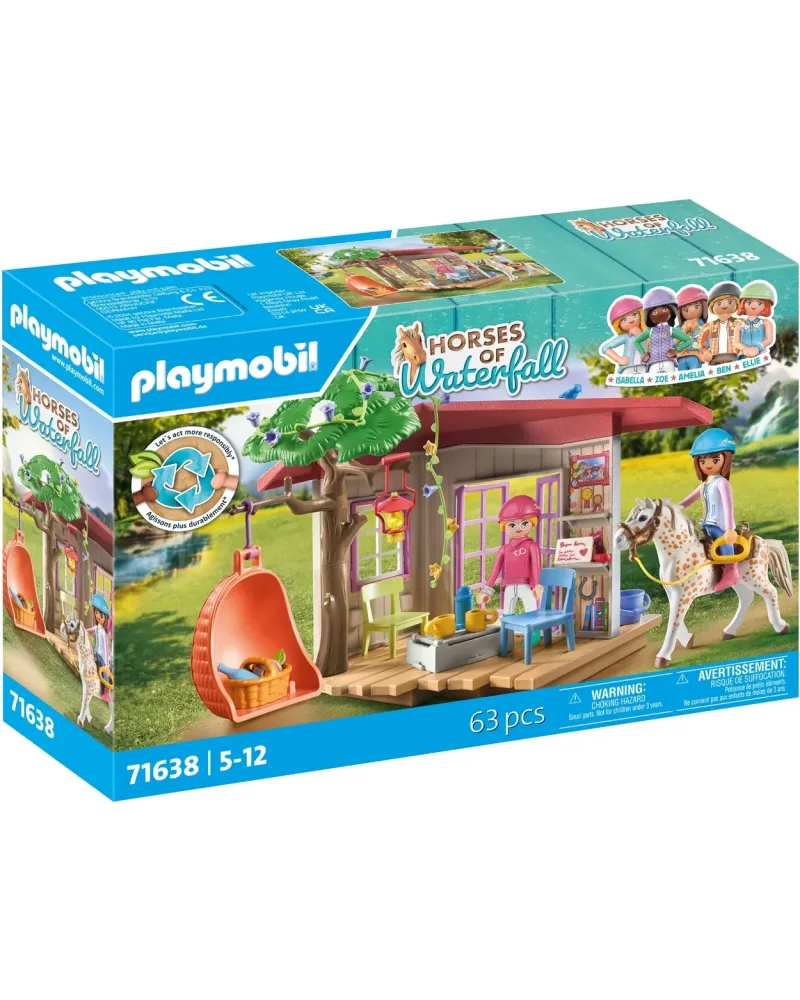 ESPACE DETENTE AVEC CAVALIERES   PMB71638 PLAYMOBIL Âge Minimum: 5A...