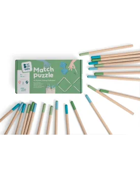 MATCH PUZZLE 24 BATONS  Pour réussir les puzzles compliqués avec le...