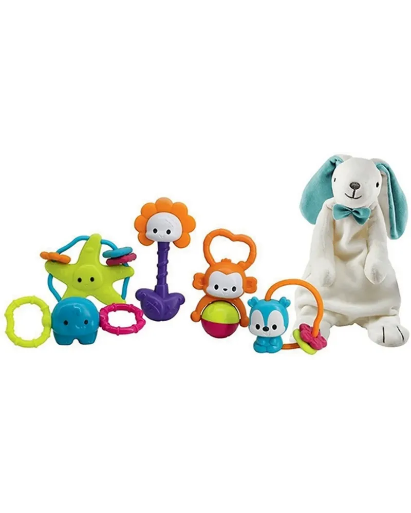 MON COFFRET NAISSANCE PELUCHE LAPIN+HOCH Contient : 1 lapin de 30 c...