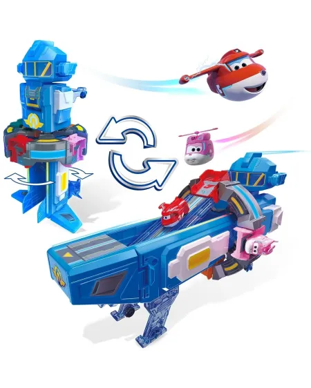SUPERWINGS MEGA PLAYSET + FIG. 5CM  Recrée des missions avec ce pla...