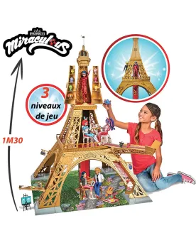 MIRACULOUS PLAYSET TOUR EIFFEL Une tour Eiffel de 130 H cm composée...