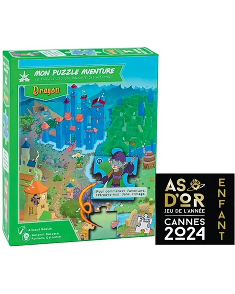 MON PUZZLE AVENTURE DRAGON Commencez par assemblez le puzzle de 42 ...