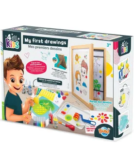 MES PREMIERS DESSINS  Pour peindre, dessiner et coller des gommette...