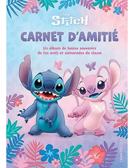 DISNEY STITCH CARNET D'AMITIE   CHN2521051  Âge Minimum: 6A -Âge Ma...
