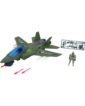 SOLDIER FORCE AVION DE CHASSE TOMCAT+PER  Il tire des projectiles. ...