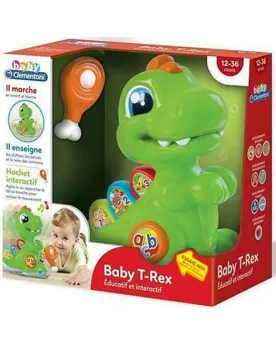 R.C. BABY TREX MARCHE L/S  Dinosaure électronique qui parle, chante...