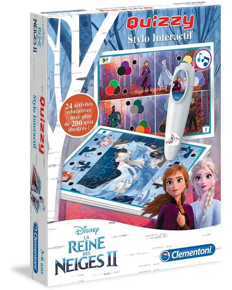 QUIZZY FROZEN  Jeu éducatif pour t'initier aux formes, aux couleurs...