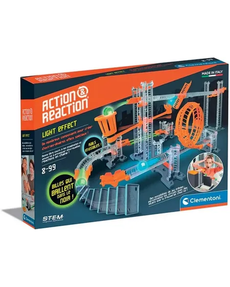 ACTION REACTION CIRCUIT LIGH EFFECT  Crée des circuits à billes ave...