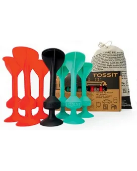 TOSSIT ROUGE/CYAN  Un jeu d'adresse jouable partout pour toute la f...
